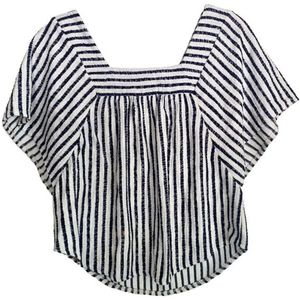 MADEWELL Striped Smock Blouse